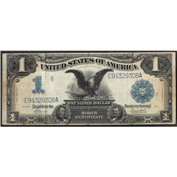 1899 $1 Black Eagle Silver Certificate Note