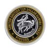 Image 1 : .999 Silver Pioneer Hotel & Gambling Hall $10 Casino Limited Edition Gaming Toke