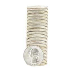Roll of (40) 1950-S Brilliant Uncirculated Washington Quarters
