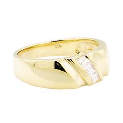 14KT Yellow Gold 0.25 ctw Diamond Ring