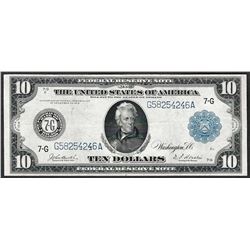 1914 $10 Federal Reserve Note