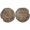 Image 1 : QARAKHANID: Yusuf Ibn 'Abd Allah (1012-1014), AE Fals (1.92g), Al-Shash, AH 395. Intricate style wit
