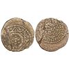 Image 1 : ILKHANID: Queen Sati Beg (1338-1339), AE Fals (2.09g), Mardin, [AH 739]. Sun-face within an octagram