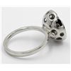 Image 3 : 0.75 ctw Diamond Dome Ring - 14KT White Gold