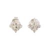Image 1 : 0.25 ctw Diamond Earrings - 14KT White Gold