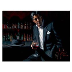 Man in Black Suit and Red Wine by Perez, Fabian