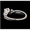 Image 3 : 0.70 ctw Diamond Ring - 14KT White Gold