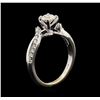 Image 4 : 0.70 ctw Diamond Ring - 14KT White Gold