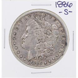 1886-S $1 Morgan Silver Dollar Coin