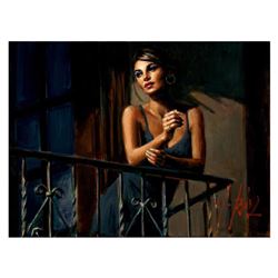 Saba at the Balcony VII Black Dress by Perez, Fabian