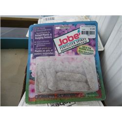 LOT OF 14 JOBES FERTILIZER SPIKES 8-9-12 FOR HANGING BASKETS