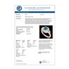 Image 3 : 2.05 CTW Intense Blue Diamond Solitaire Art Deco 3 Stone Ring 18K Rose Gold - REF-300W2F - 38147