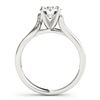 Image 2 : 0.93 CTW Certified VS/SI Diamond Solitaire Ring 18K White Gold - REF-180M2H - 27906