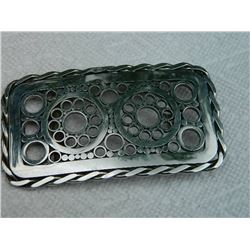 BELT BUCKLE - 4 ½" X 2 ½"  - NON FEROUS
