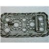 Image 2 : BELT BUCKLE - 4 ½" X 2 ½"  - NON FEROUS