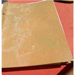 SCRAP BOOK - BAILEY BANTAM FOOTBALL - INCLUDES NEWSPAPER CLIPPINGS AND MORE