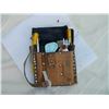 Image 2 : TOOL - LEATHER BELT WITH ASSORTED PHONE LINE TOOLS