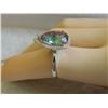 Image 5 : ***** FEATURE ITEM **** RING - 5 1/5 CARAT MYSTIC GEMSTONE & GENUINE DIAMONDS IN 925 STERLING SILVER
