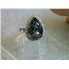 Image 8 : ***** FEATURE ITEM **** RING - 5 1/5 CARAT MYSTIC GEMSTONE & GENUINE DIAMONDS IN 925 STERLING SILVER