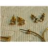 Image 2 : ASSORTED EARRINGS - some may be silver - 3 SETS TTL