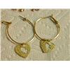 Image 4 : ASSORTED EARRINGS - some may be silver - 3 SETS TTL