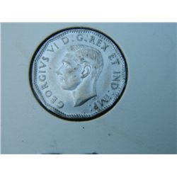 COIN  CANADA - 5 CENTS - 1944