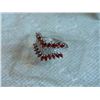 Image 8 : RING - 2.74 CARAT (20 PCS) CREATED GARNET & (12 PCS) DIAMOND IN 925 STERLING SILVER SETTING - RETAIL
