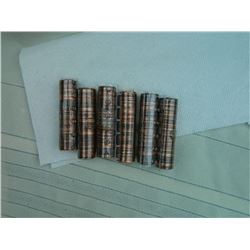 COINS - ROLLS OF ASSORTED PENNIES - 6 TTL