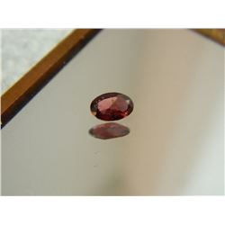GEMSTONE - GARNET - OVAL FACETED - 6.0 X 4.1 X 2.2mm