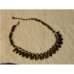 VINTAGE NECKLACE - MARKED - "M I  WESTERN GERMANY"