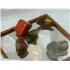 Image 2 : GEMSTONES - ASSORTED FREE FORM POLISHED- ~32CT - 9PC TTL