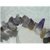 Image 5 : STRING OF ASSORTED POLISHED FREE FORM AMETHYST - APPROX. 60PC ON STRAND - CAN USE DIRECTLY AS A BRAC