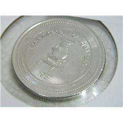 COIN - ROCKY MOUNTAIN DOLLAR - KIMBERLY HERITAGE MUSEUM - 1987