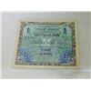 Image 1 : PAPER NOTE - ALLIIERTE MILITÄRBEHÖRDE - DEUTSCHLAND - EINE MARK - 1944