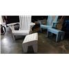 Image 2 : 2 ADIRONDACK CHAIRS W/ STOOLS