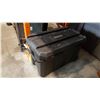 Image 1 : LARGE STANLEY PRO MOBILE 2 WHEEL 50 GALLON TOOL CHEST