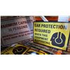 Image 2 : 5 ALUMINUM WARNING SIGNS