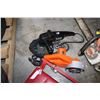 Image 2 : STIHL GAS CHAINSAW AS IS AND RED SHOP CREEPER WORK WHEEL AND ELECTRIC BUFFER