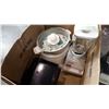 Image 2 : BOX OF KITCHEN APPLIANCES BLENDER, POPCORN MAKER, SANDWICH GRILL