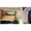 Image 1 : 2 BOXES OF SMALL PLANTER POTS