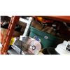 Image 1 : WARING PRO FOOD SLICER AND TOTE OF CD CASES ADDING MACHINE AND ESTATE GOODS
