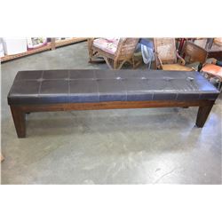 FLOOR MODEL ASHLEY 6 FOOT BENCH