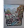 Image 2 : WATER COLOR BY LAURIE WELL 1953 AND 2 WATER COLORS "SKYLINE LONDON" AND WT. STYLE 1939