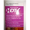 Image 2 : PHILIPS HDTV DIGITAL TV INDOOR PASSIVE ANTENNA WITH 3 IN 1 REMOTE