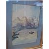 Image 1 : FRAMED WATERCOLOR PAINTING