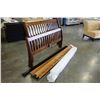 Image 1 : DOUBLE SIZE SLEIGH BED FRAME