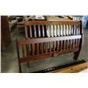 Image 3 : DOUBLE SIZE SLEIGH BED FRAME