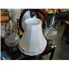 Image 1 : 2 GLASS TABLE LAMPS