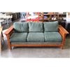 Image 1 : OAK FRAMED SOFA