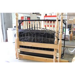 DOUBLE POSTER BED FRAME